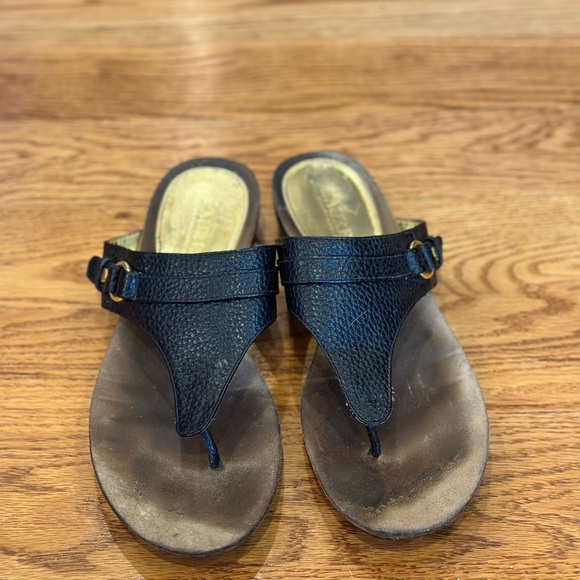 Ralph Lauren Black Sandals - Picture 1 of 6